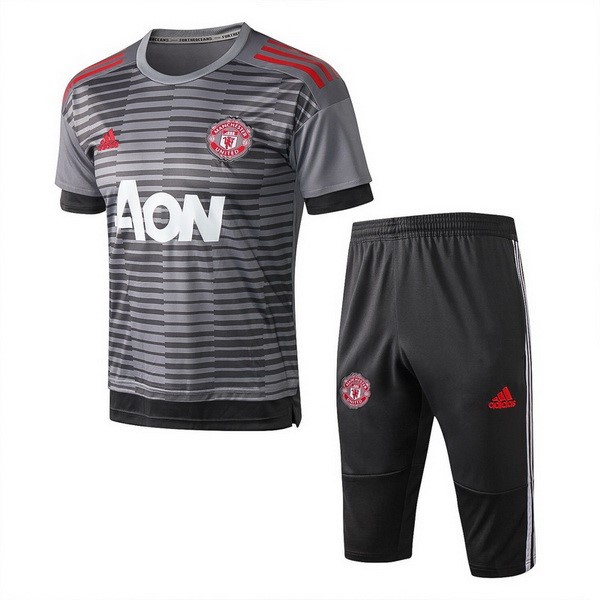 Entrainement Manchester United Ensemble Complet 2018-19 Gris